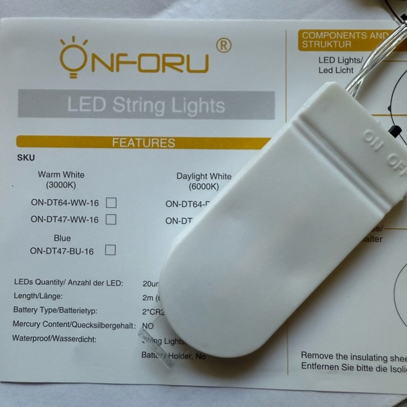 NEW Gnome in a Natural Wicker Basket w/ LED Fairy Lights & Artificial Evergreens - Picture 14 of 14